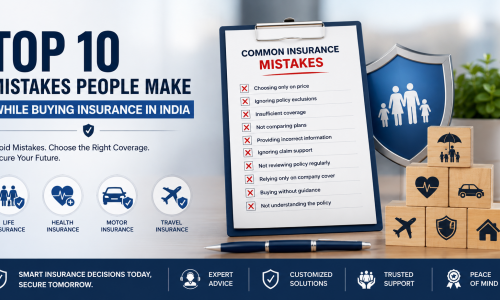 Top 10 Mistakes People Make While Buying Insurance in India